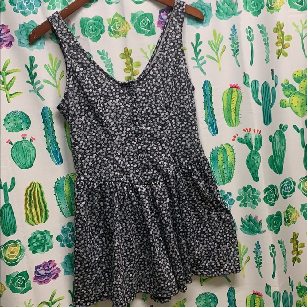 Floral print romper